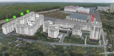 Buy an apartment, Arkhitektorov-ul, Kharkiv, Alekseevka, Osnovyans'kyi district, id 10962